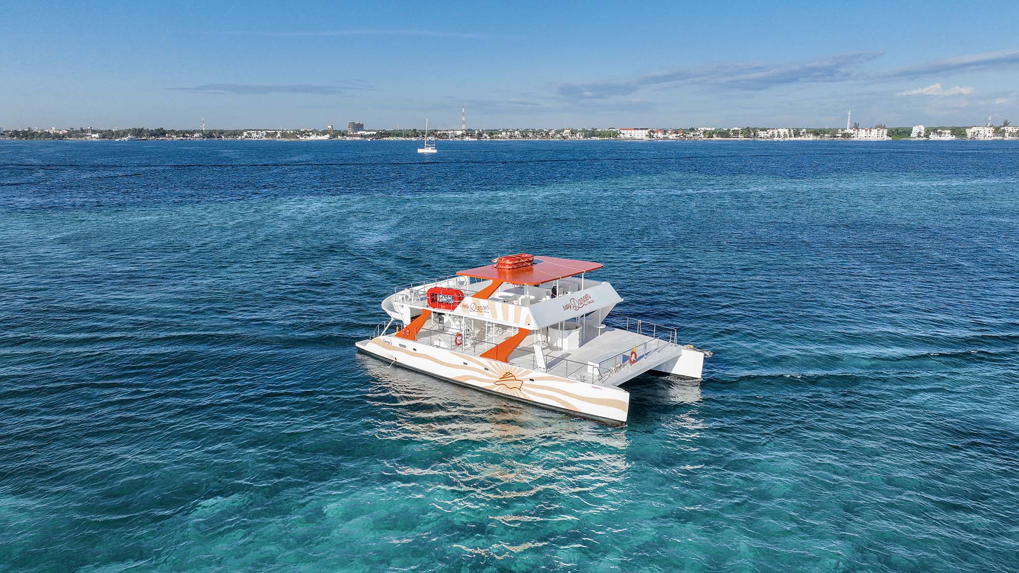 Boat day on the water in Cancún
